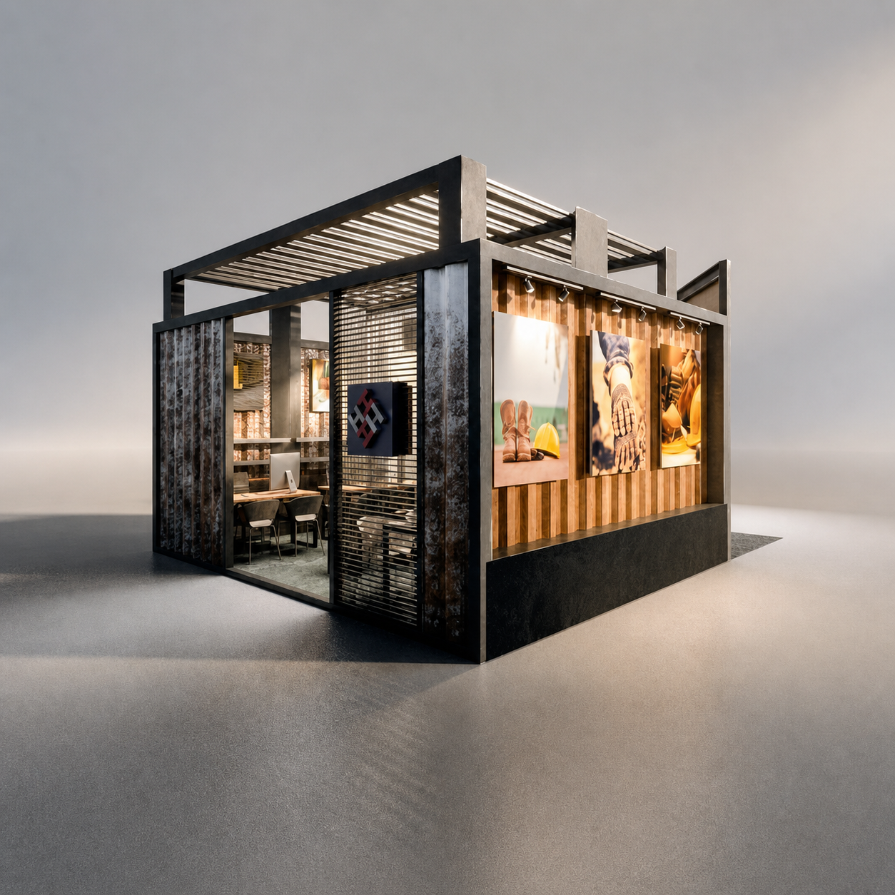 Módulo comercial diseñado por CRDN